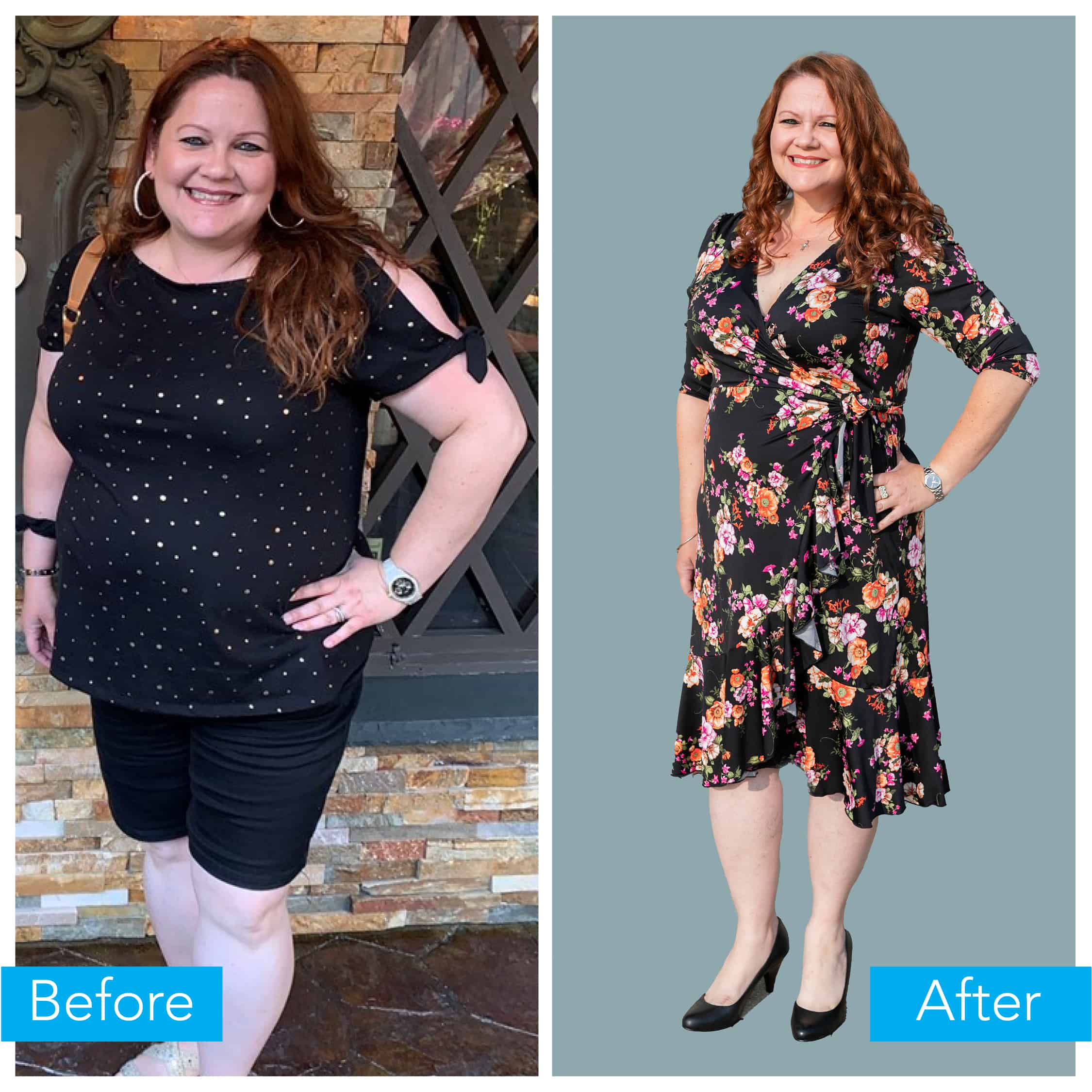 Cristina weight loss before and after