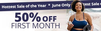 50% off first month